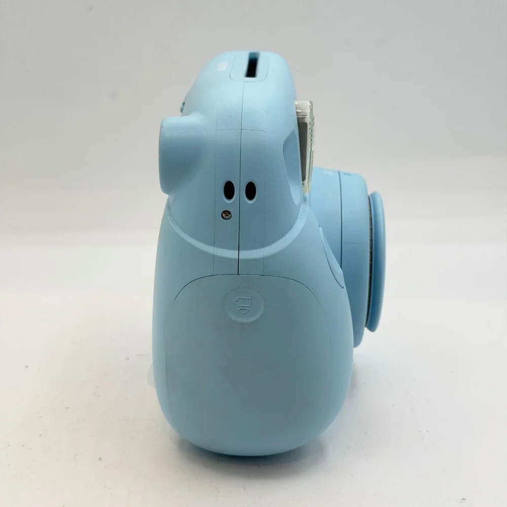 Fujifilm Instax Mini 7+ Instant Film Camera Blue with Matching Protective Case